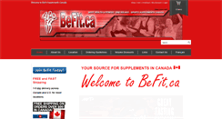 Desktop Screenshot of befit.ca